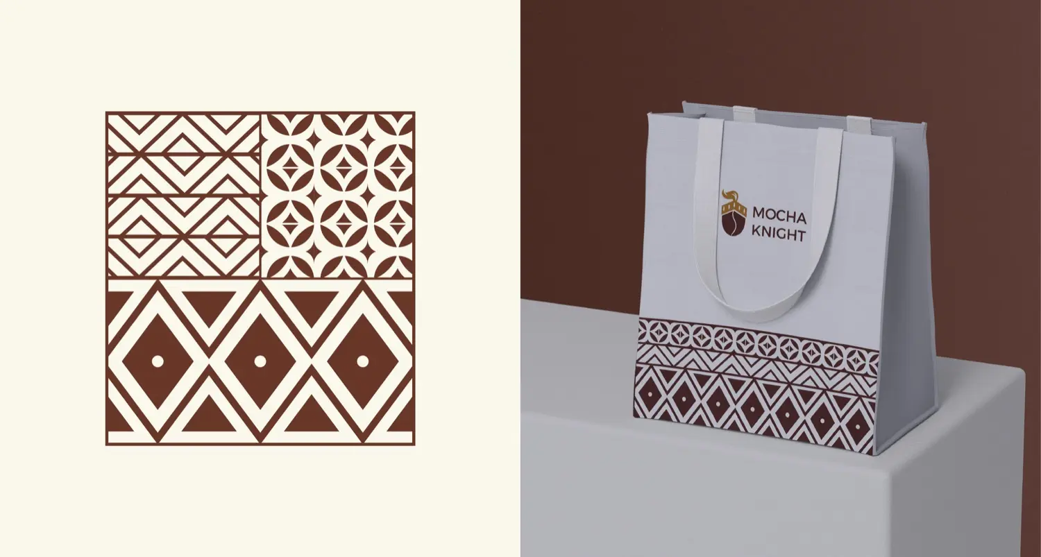 تصميم باترن – Mocha Knight