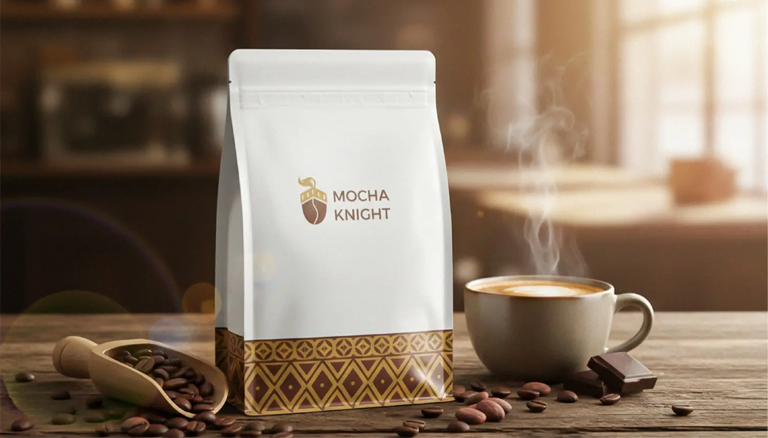 تصميم باترن – Mocha Knight